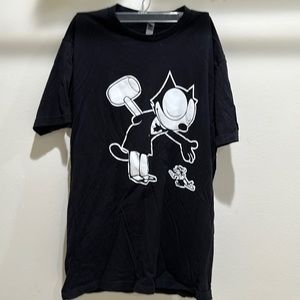 Black Felix the Housecat Tshirt